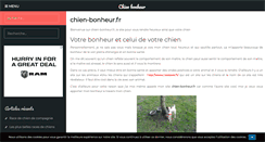 Desktop Screenshot of chien-bonheur.fr